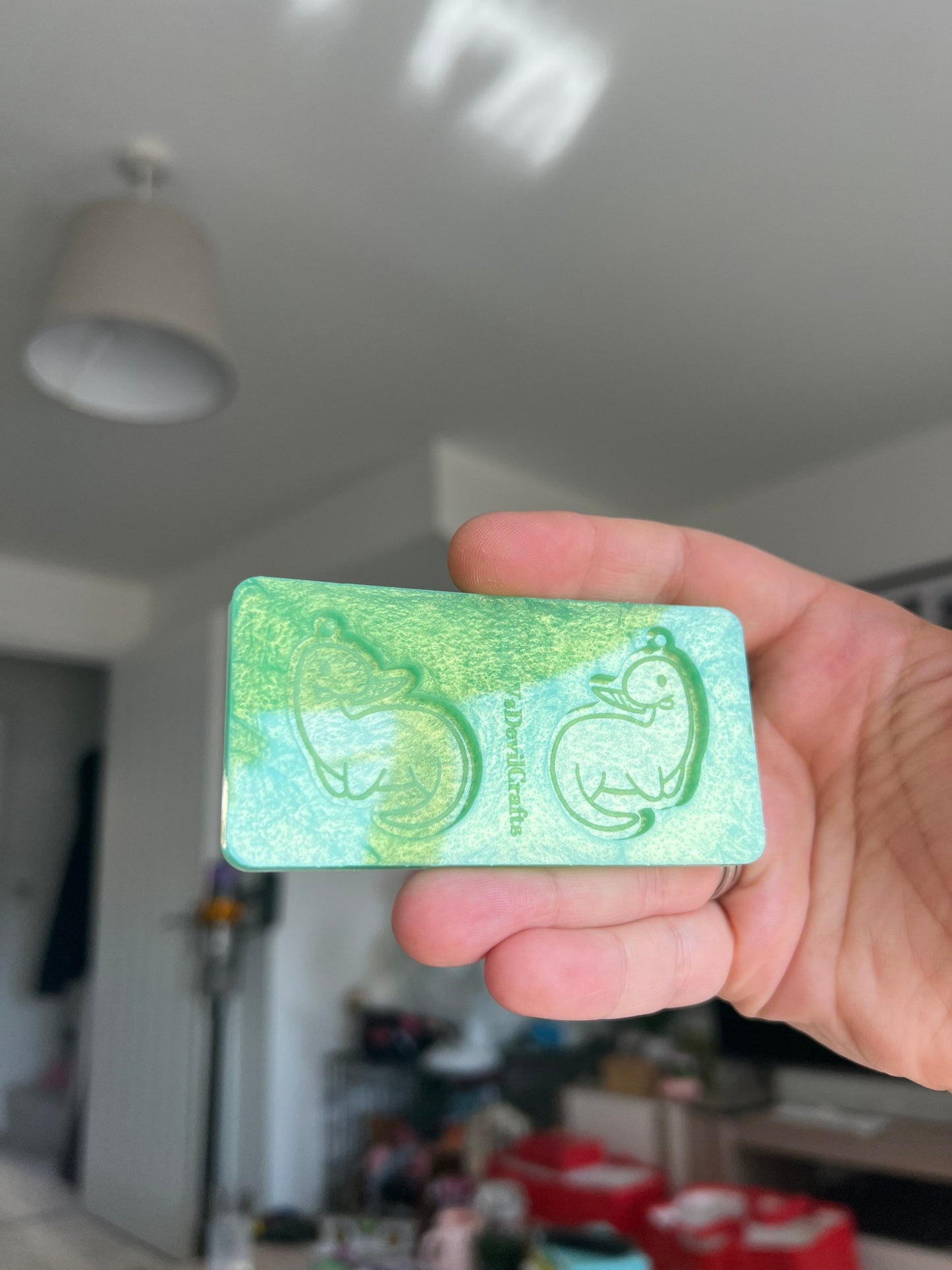 1.5 inch Stabby Dinos Silicone Mould