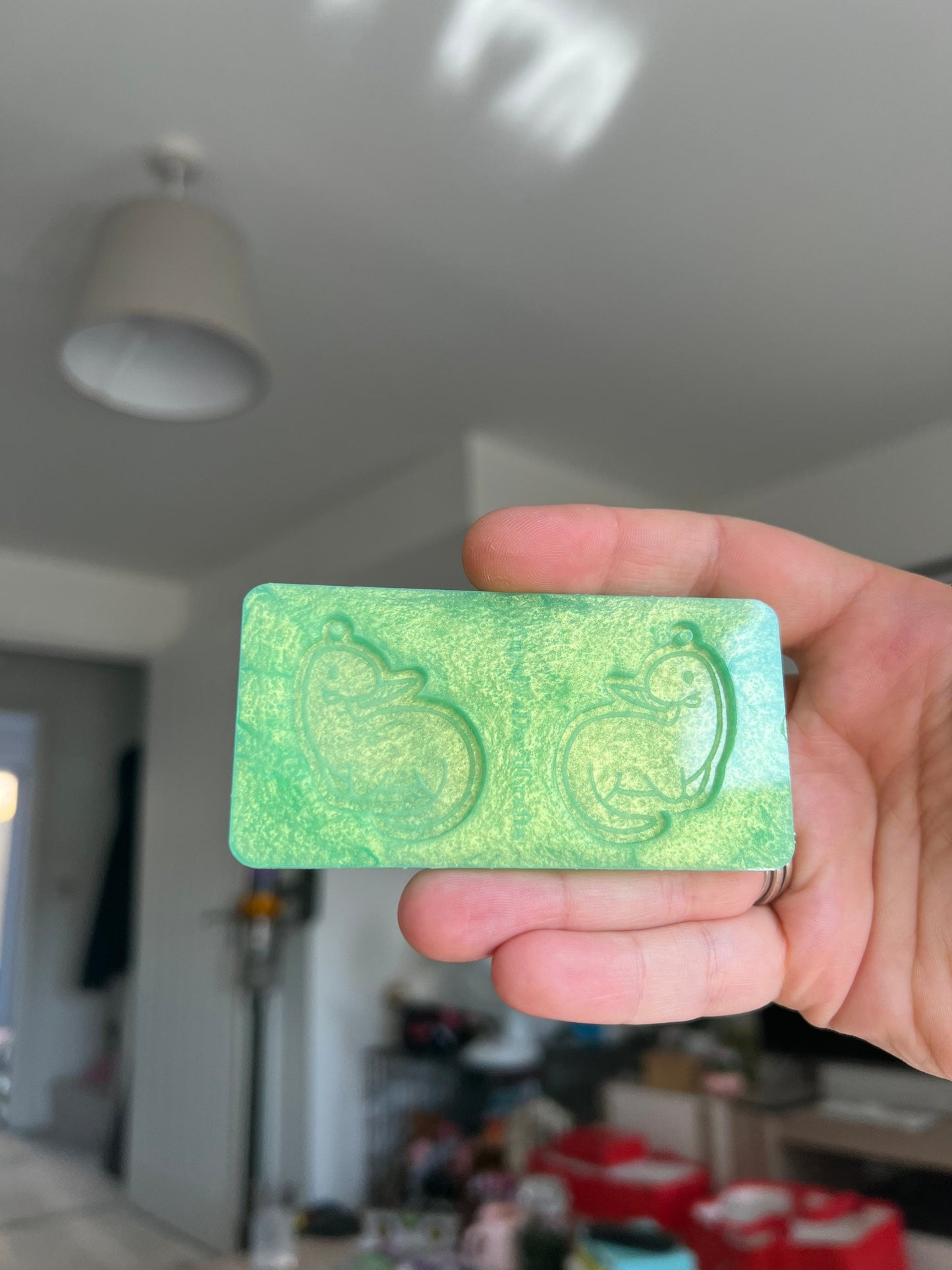 1.5 inch Stabby Dinos Silicone Mould