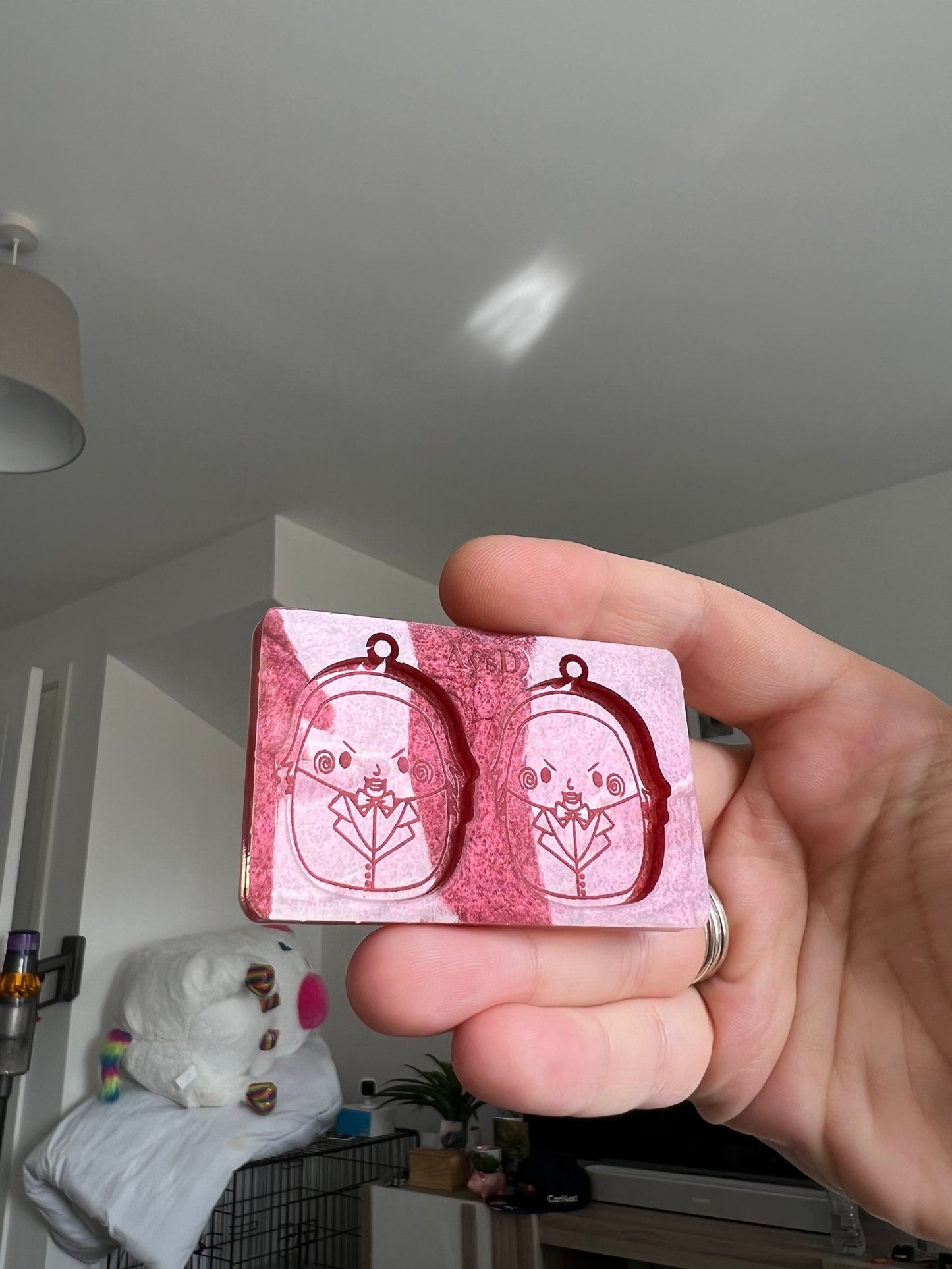 1.5 inch Bill Squishies Silicone Mould