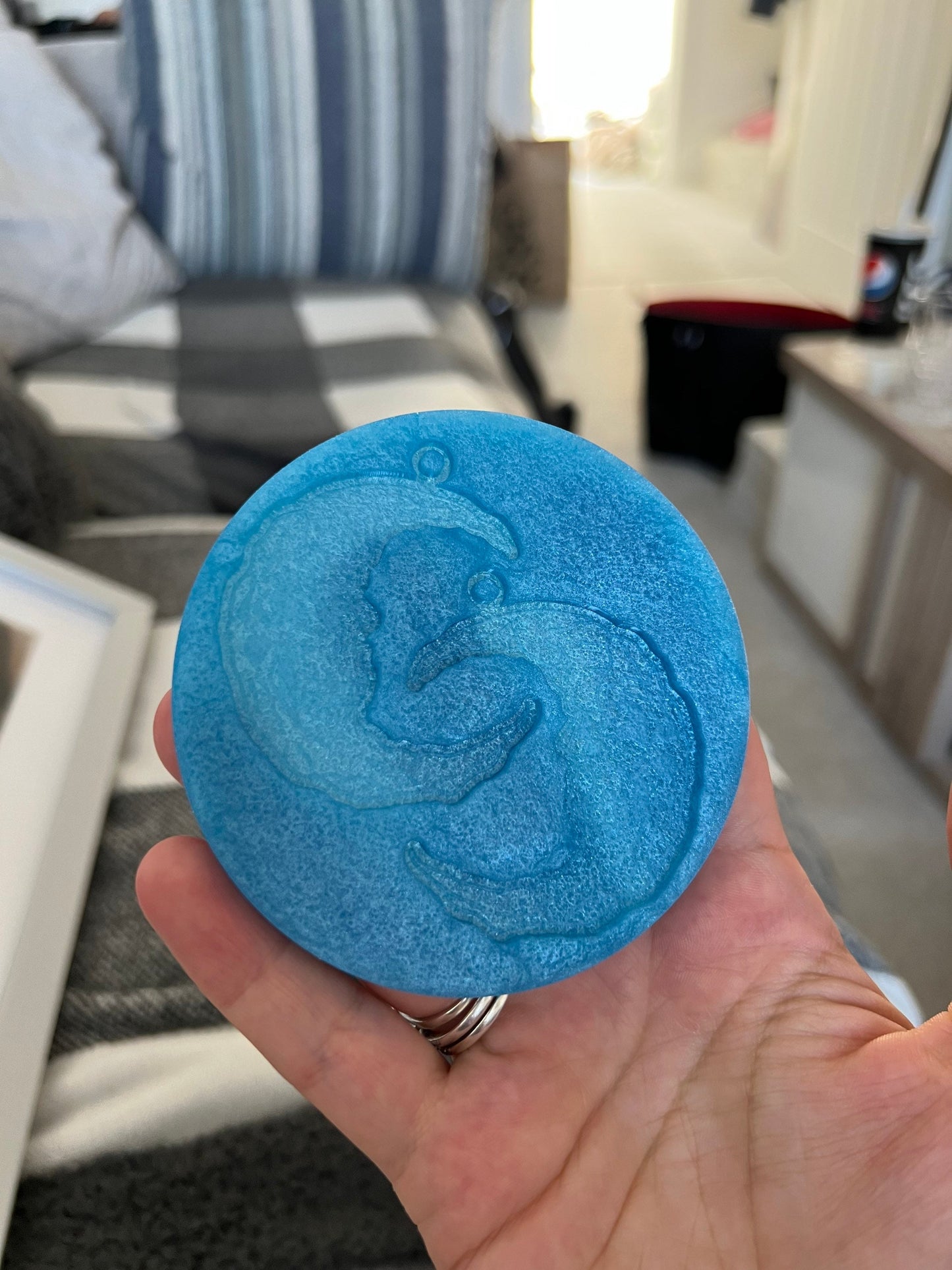 2.3 inch Spooky Moons Silicone Mould