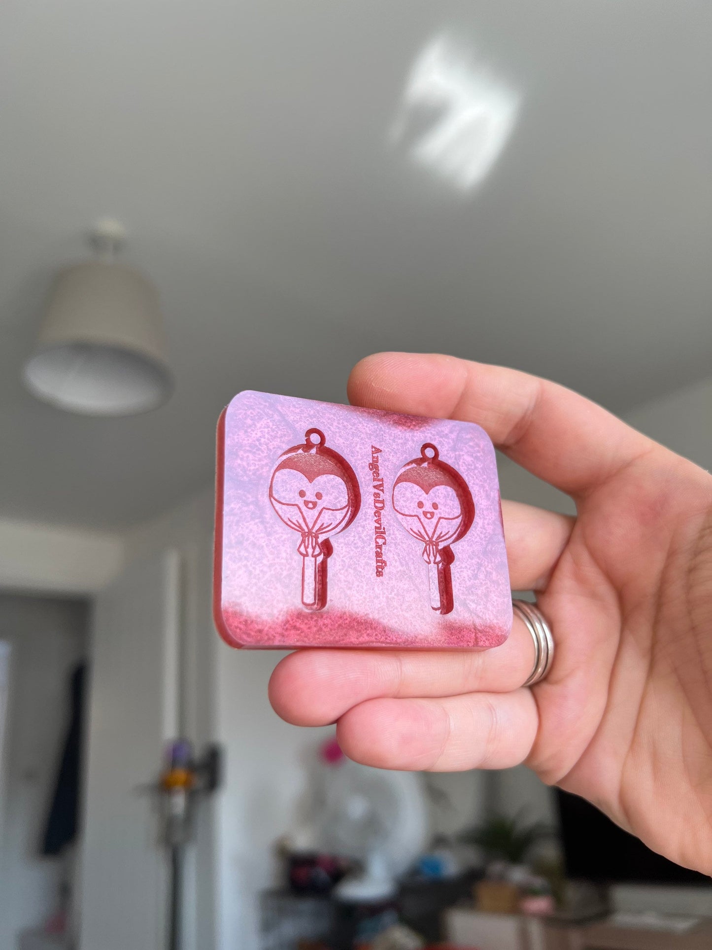 1.5 inch Vamp Lollipops Silicone Mould