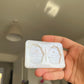 1.5 inch Ghost Cupcakes Silicone Mould
