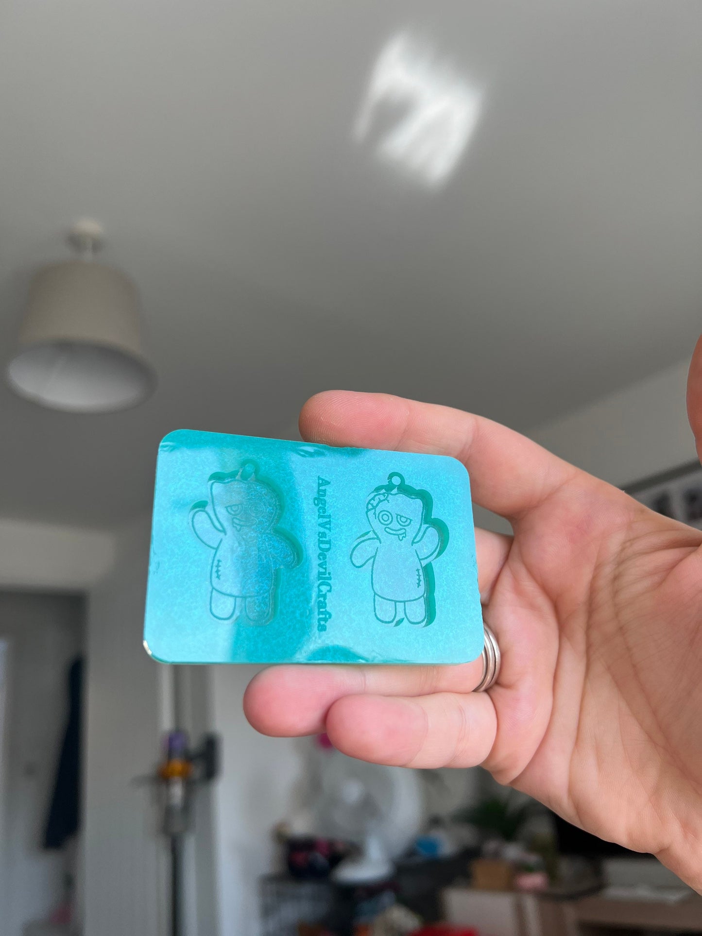 1.5 inch Zombie Gummies Silicone Mould