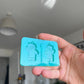 1.5 inch Zombie Gummies Silicone Mould
