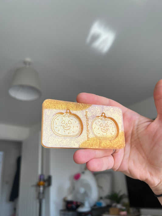 1.5 inch Pumpkin Biscuits Silicone Mould