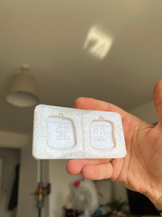 1.5 inch Spooky Marshmallows Silicone Mould