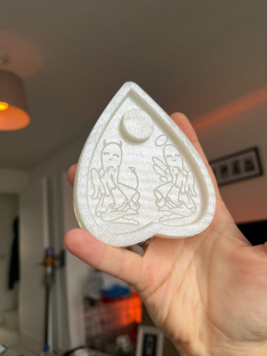4 inch Angel Devil Ghosts Planchette Silicone Mould