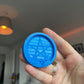 2 inch Bat Pentagram Incense Holder Silicone Mould