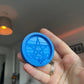 2 inch Bat Pentagram Incense Holder Silicone Mould