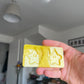 1.5 inch Stabby Starfishes Silicone Mould