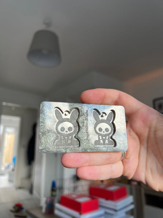 1.5 inch Bunny X-rays Silicone Mould