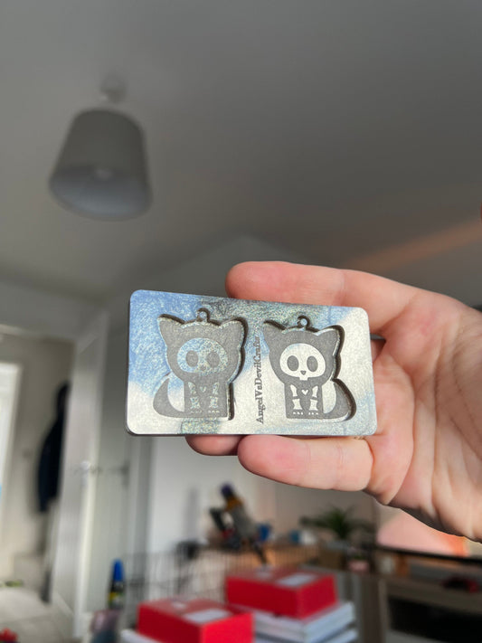 1.5 inch Cats X-rays Silicone Mould