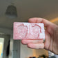 1.5 inch Flower Butterfly Head Skulls Silicone Mould