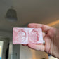 1.5 inch Half Floral Skulls Silicone Mould