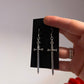 2 inch Metal Sword Earrings