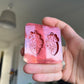 1.5 inch Floral Anatomical Hearts Silicone Mould