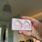 1.5 inch Flower Surround Skulls Silicone Mould