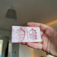 1.5 inch Half Floral Skulls Silicone Mould