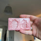 1.5 inch Half Floral Skulls Silicone Mould