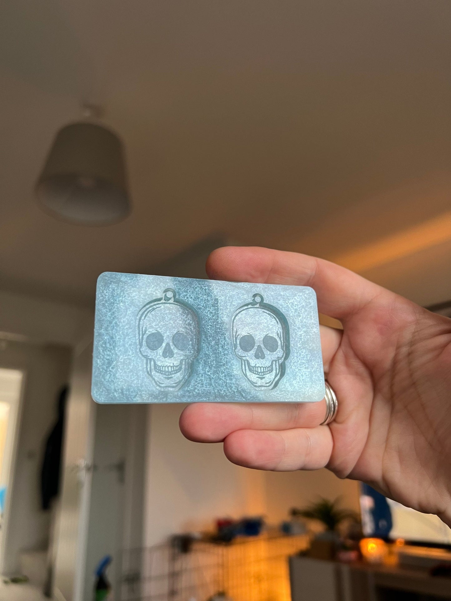 1.5 inch Skulls Silicone Mould