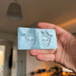 1.5 inch Crown Skulls Silicone Mould