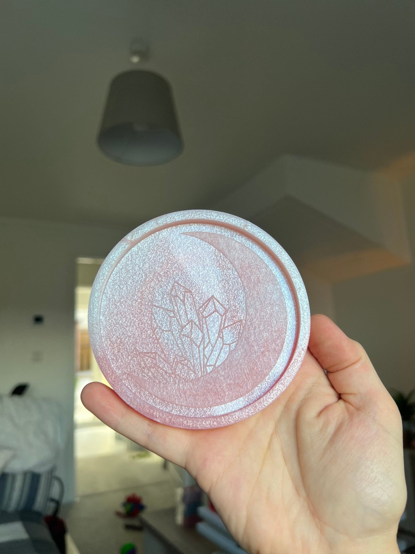 4 inch Crystal Moon Silicone Mould