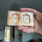 1.5 inch Christmas Reindeers Silicone Mould