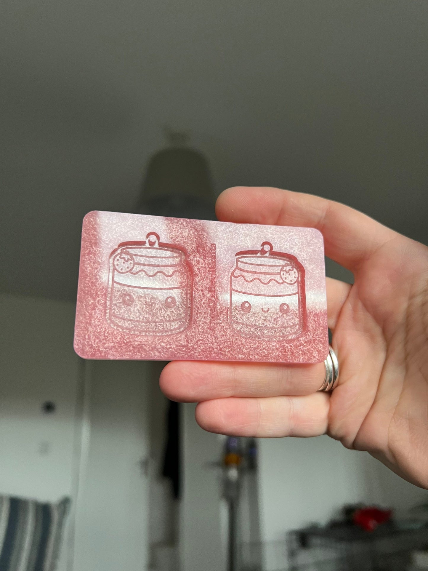 1.5 inch Strawberry Jams Silicone Mould