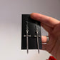 2 inch Metal Sword Earrings