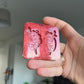 1.5 inch Sword Through Anatomical Hearts Silicone Mould