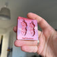 1.5 inch Flower Anatomical Hearts Silicone Mould