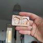 1 inch Christmas Hat Big Foot Silicone Mould