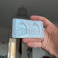 1.5 inch Christmas Mrs Claus Silicone Mould