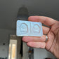 1 inch Christmas Mr Claus Silicone Mould