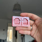 1 inch Christmas Mouse Soldiers Silicone Mould