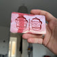 1.5 inch Christmas Mouse Soldiers Silicone Mould