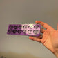 1 inch Rude Love Hearts Silicone Mould Set 2